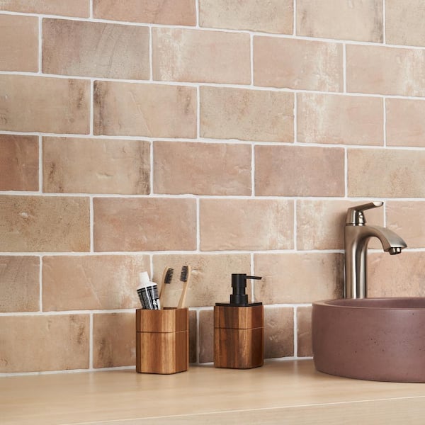 Ivy Hill Tile Tripoli Cotto 3.93 in. x 7.87 in. Matte