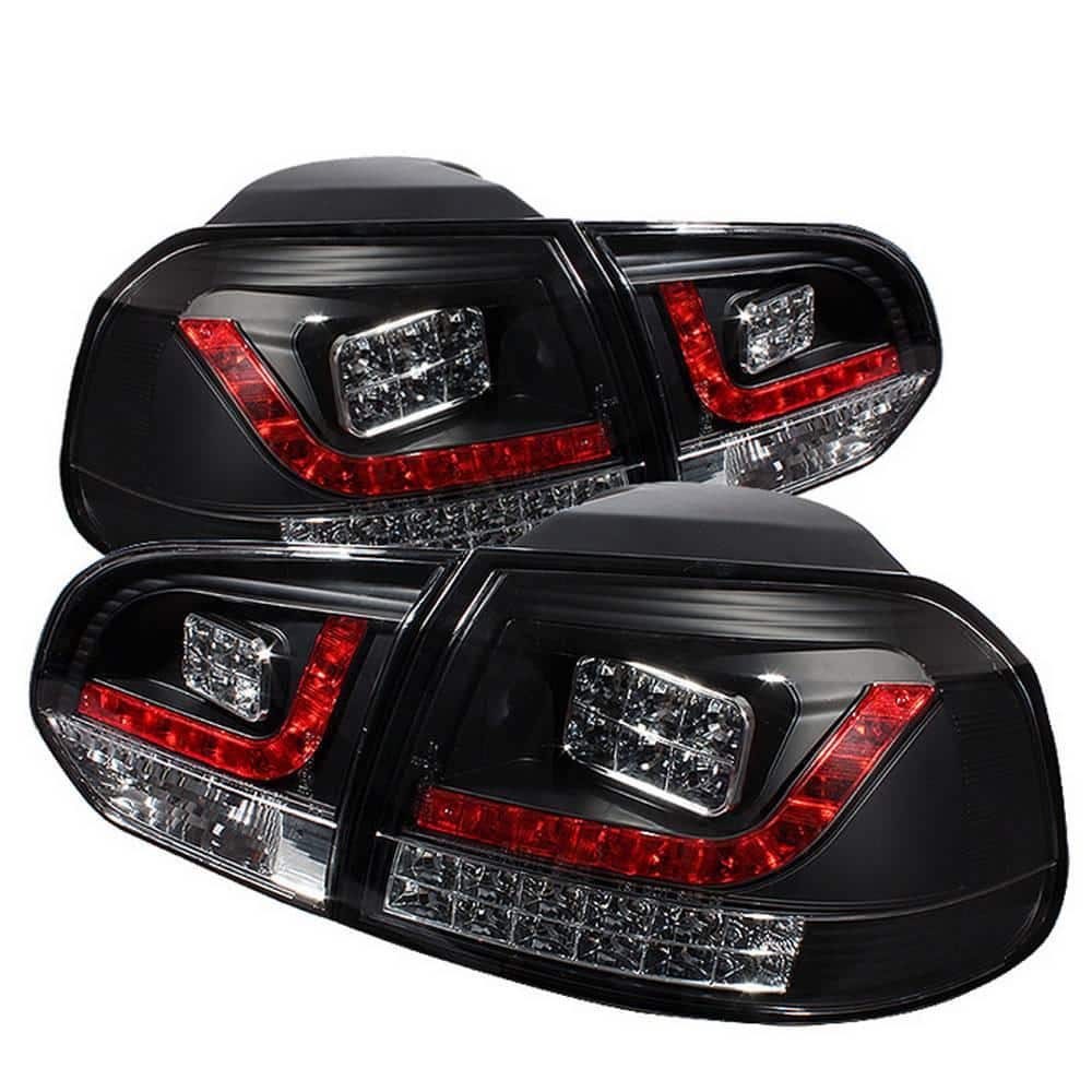Volkswagen Golf / GTI 10-13 LED Tail Lights - Black price history on PriceWatchPro
