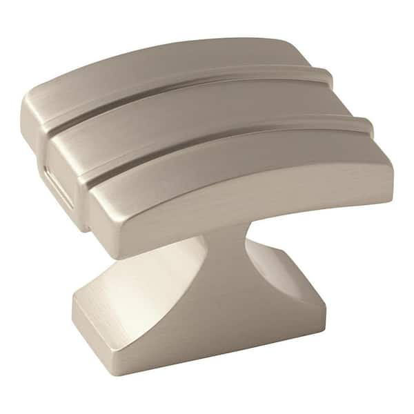 Amerock Davenport 1-1/2 in. (38 mm) Satin Nickel Round Cabinet Knob