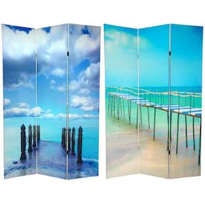 6 ft. Printed 3-Panel Room Divider