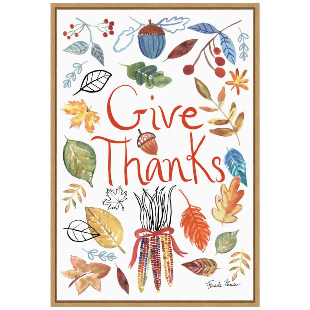 16 in. W x 23.25 in. H Hello Fall IV Fall/Thanksgiving Framed Canvas Box Wall Art price history on PriceWatchPro