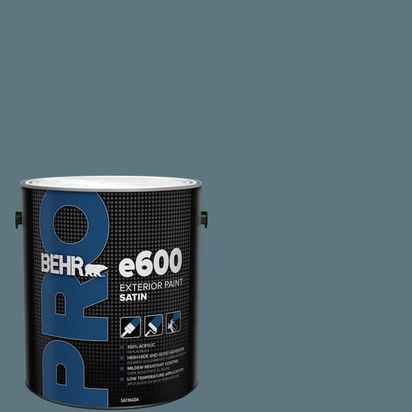 1 gal. #530F-6 Heron Satin Exterior Paint