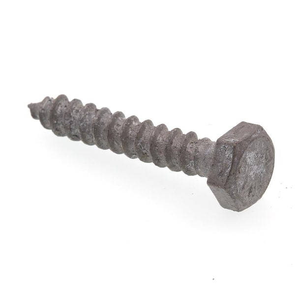 Prime-Line 1/4 in. x 1-1/2 in. A307 Grade A Hot Dip Galvanized Steel Hex Lag Screws (25-Pack)