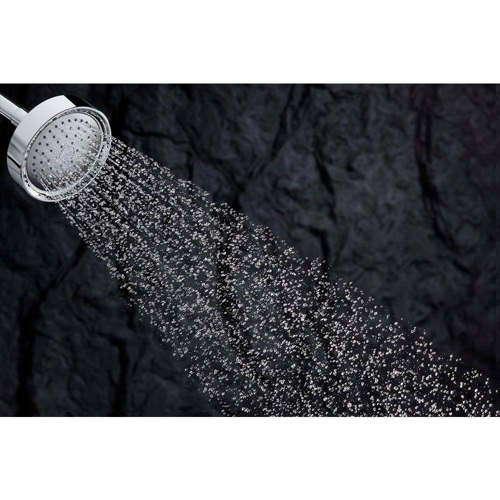 Polished Chrome Wall Mounted Handheld Shower Head