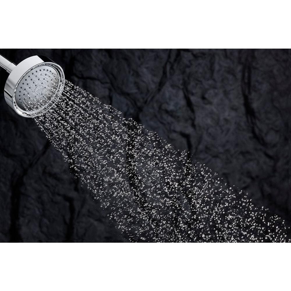 Polished Chrome Square Wall Mounted Shower Head