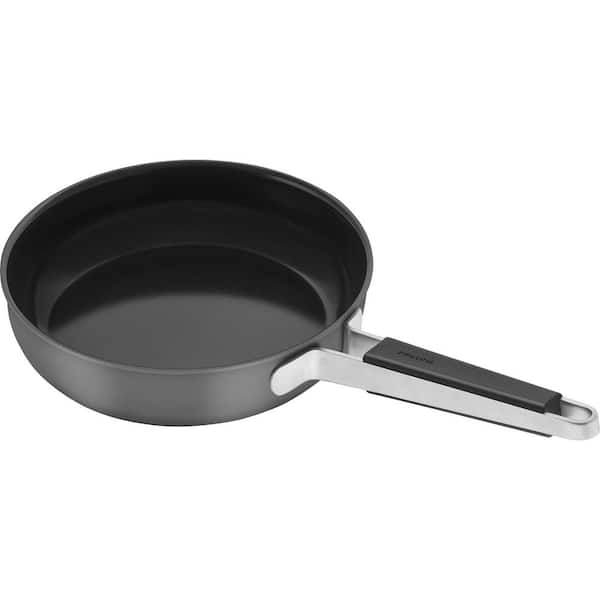 ZWILLING 9.5 in. Grey Stainless Steel Ceramic Coated Nonstick Frying Pan