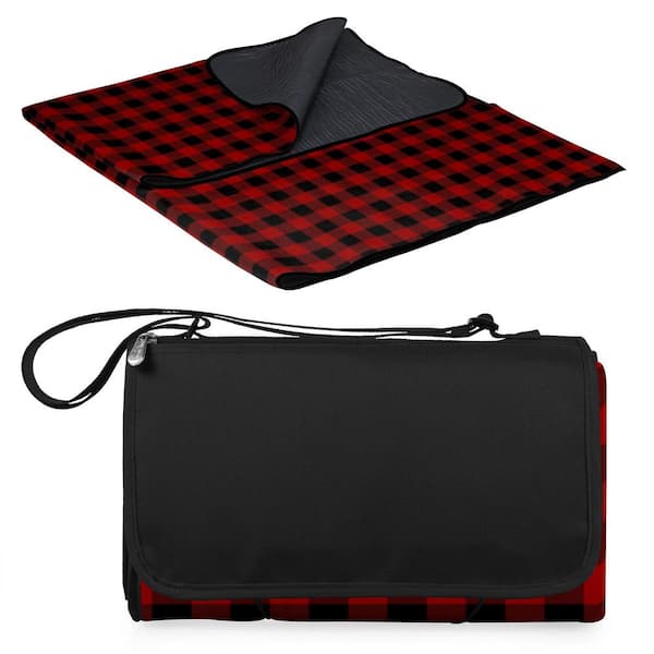 Picnic Time Country Picnic Basket - Red/Black Plaid