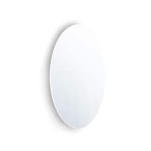 14.76 in. W x 25.20 in. H Frameless Wall Mirror, Bathroom Mirror, Decorative Mirror, Minimalist design