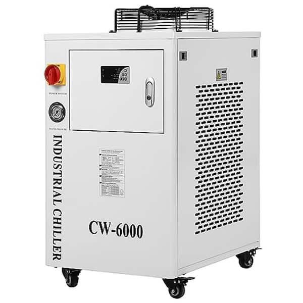CW-6000 Industrial Chiller, 15L, 0. 73hp, 8. 7gpm Cooling System