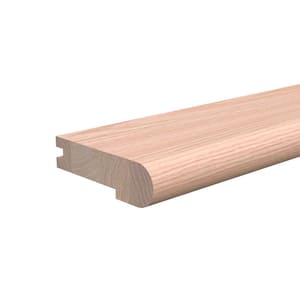 Stair Parts 96 in. x 3-1/2 in. Red Oak Landing Tread