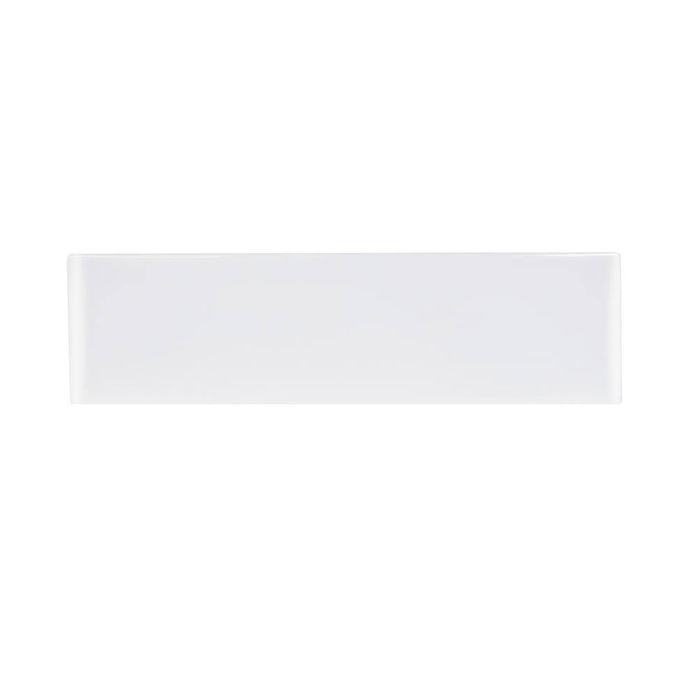 Kosula 36'' White Ceramic Farmhouse Apron Kitchen Sink