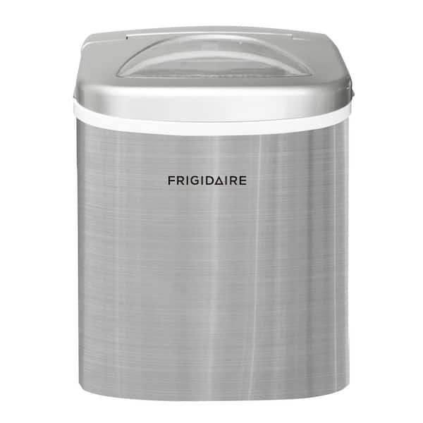 26 lb. Portable Countertop Ice Maker in Stainless Steel