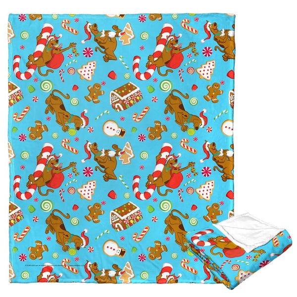 THE NORTHWEST GROUP Wb Scooby Doo Festive Scooby Sweets Silk Touch Multi-Colored Throw