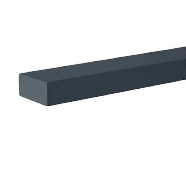 Avondale/Leyton 1.5 in. W x 91.5 in. H Square Edge Moulding in Ink Blue