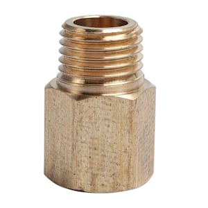1/4 in. FIP x 1/4 in. MIP Brass Pipe Adapter Fitting (5-Pack)