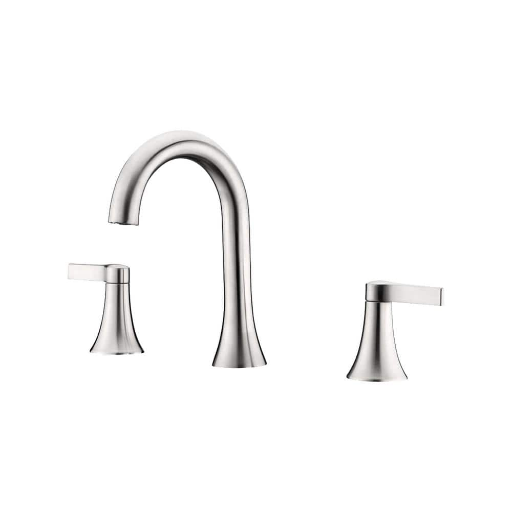 LUXIER Contemporary 8 in. Widespread 2-Handle Bathroom Faucet in ...