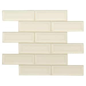 MSI Antique White Arabesque 10-1/2 in. x 15-1/2 in. x 8 mm ...