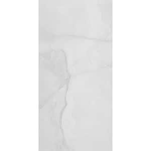 Calgary Onyx 32 in. x 64 in. Polished Porcelain Marble Look Floor and Wall Tile (13.78 sq. ft./Case)