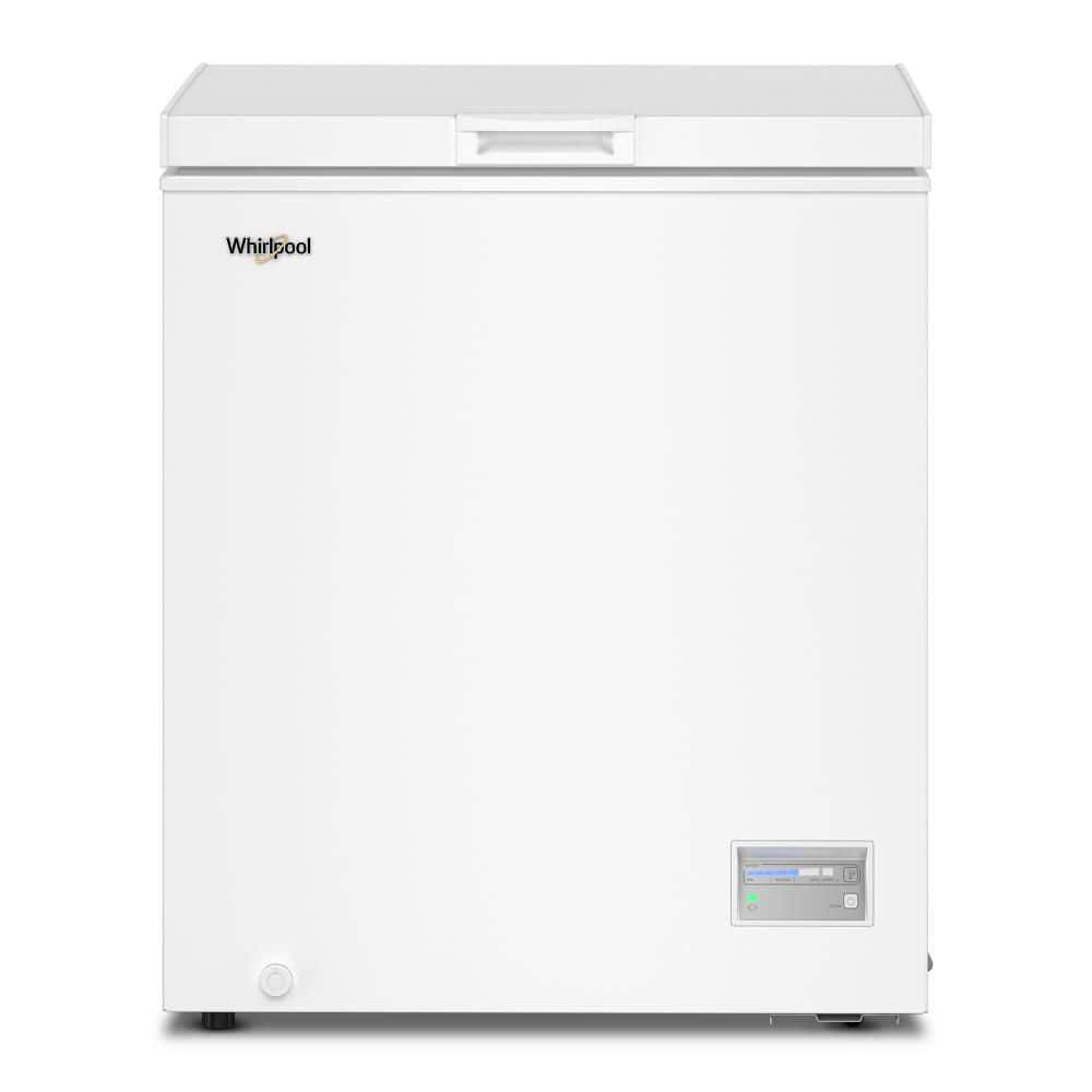 5 cu. ft. Manual Defrost Chest Freezer with 1 Storage Basket in White Garage Ready price history on PriceWatchPro