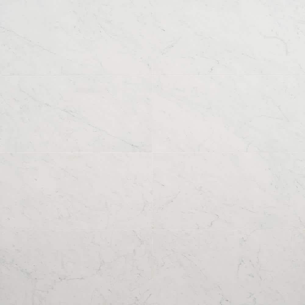 Saroshi Carrara Giola 11.81 in. x 23.62 in. Matte Marble Look Porcelain Floor and Wall Tile (9.68 sq. ft./Case) -  Ivy Hill Tile, EXT3RD106678