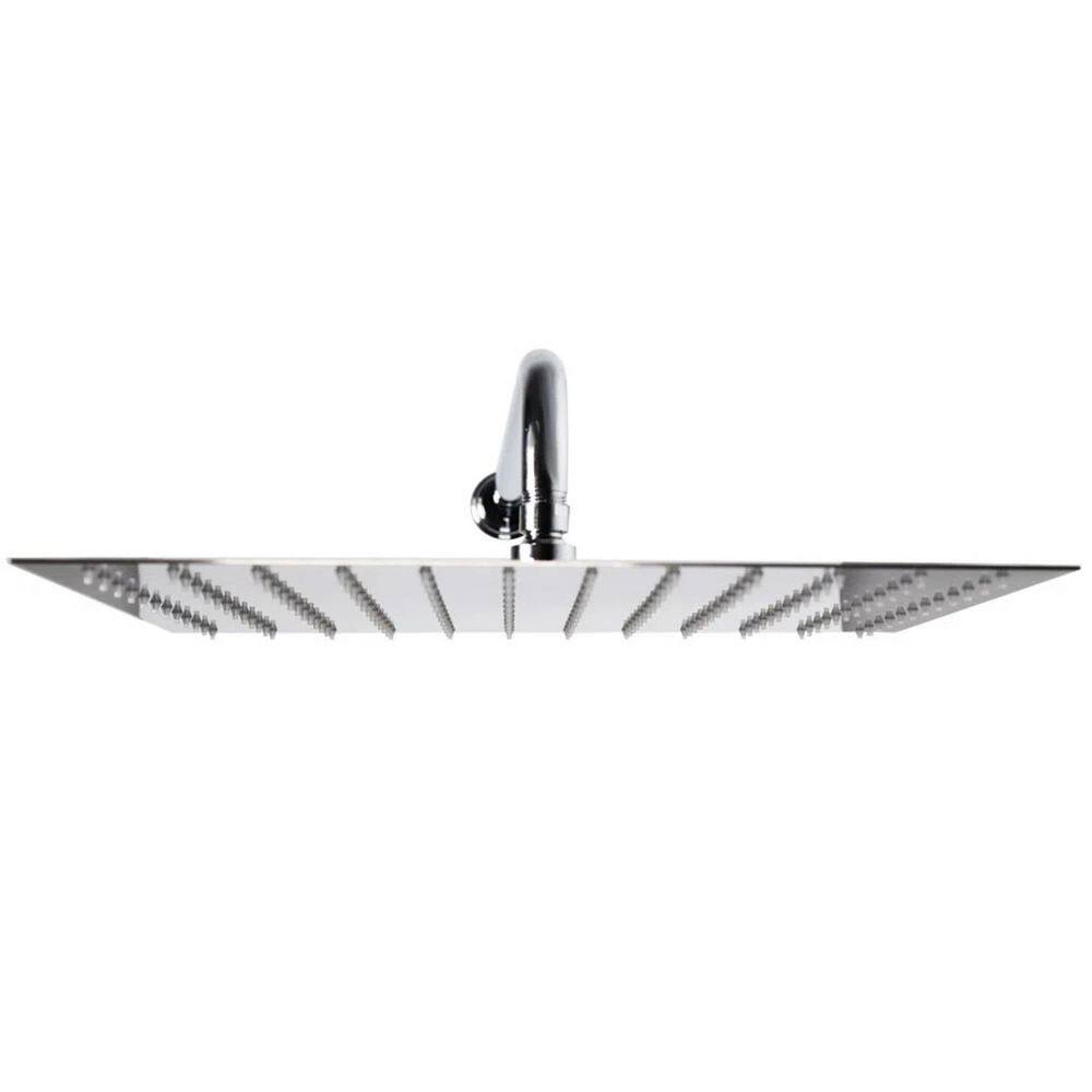 1-Spray Patterns with 1.8 GPM 8 in. Wall Mount Rain Fixed Shower Head in Chrome with Filter price history on PriceWatchPro