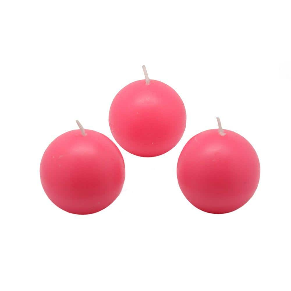 UPC 685024158625 product image for Zest Candle 2 in. Hot Pink Ball Candles (Box of 12) | upcitemdb.com