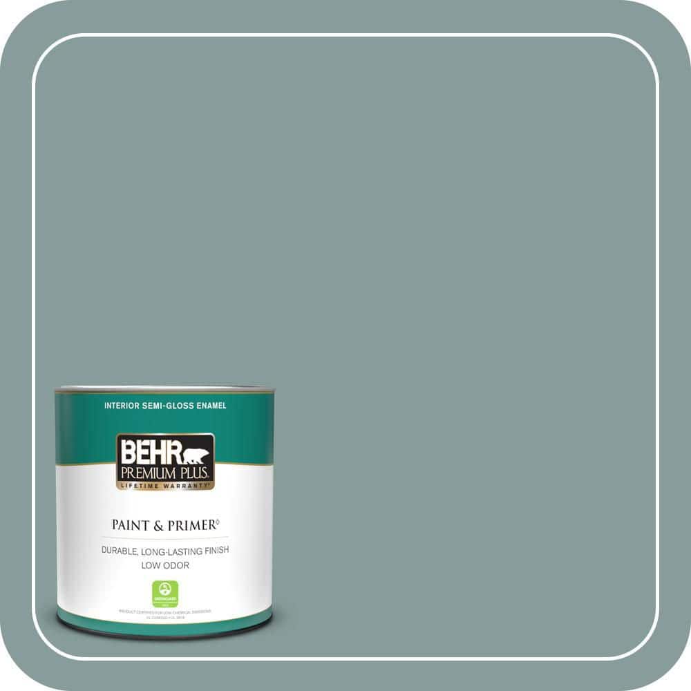 1 qt. #PPU12-04 Agave Semi-Gloss Enamel Low Odor Interior Paint & Primer price history on PriceWatchPro