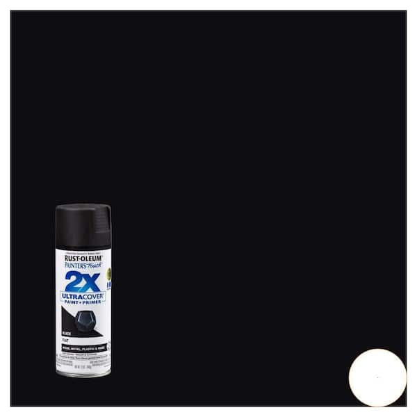 12 oz. Flat Black General Purpose Spray Paint (6-Count)
