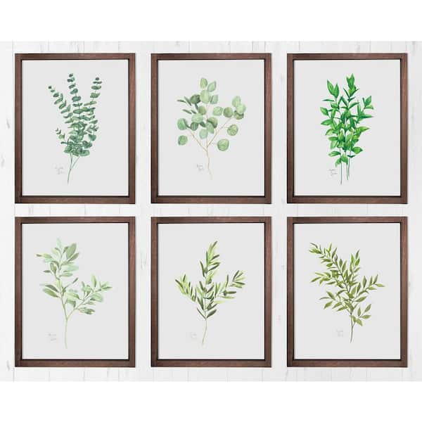Unbranded "Nature's Lace 1" Farmhouse Decorative Sign 13 in. x 19 in. (Set of 6)