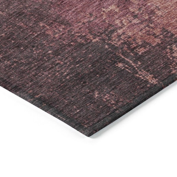 Chantille Machine Washable Indoor/Outdoor Abstract ACN1904 Coral 10 ft. x 14 ft. Accent Rug