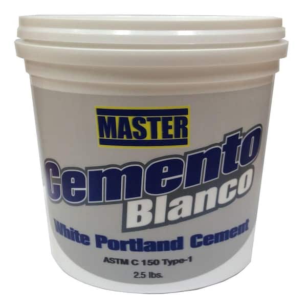 Master Products 2.5 lb. White Cement