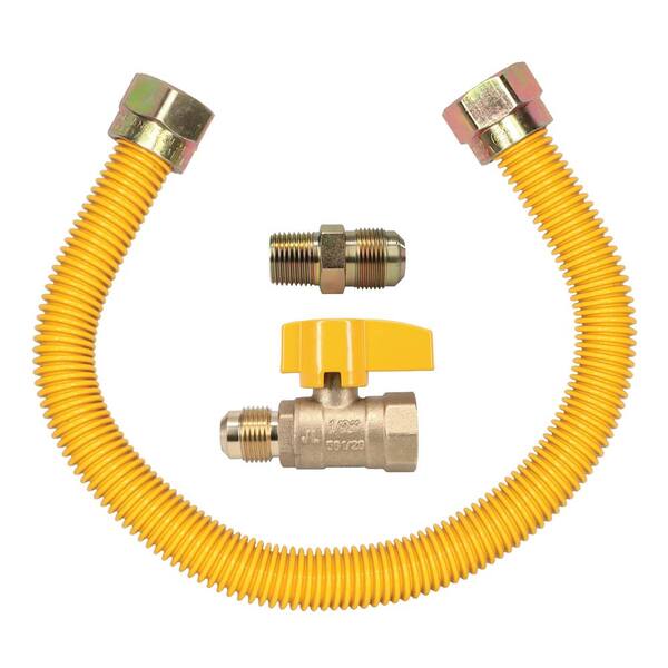 BrassCraft 1/2 In. FIP X 1/2 In. MIP Integral Shut-Off Valve Window Tray Drs83x R1