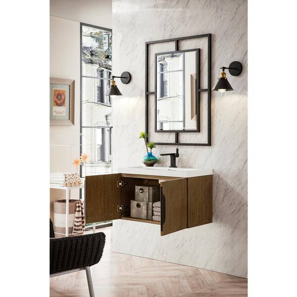 James Martin Columbia 72 Single Bathroom Vanity Cabinet in Latte