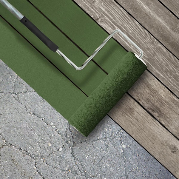 1 gal. #M380-7 Alfalfa Extract Gloss Enamel Interior/Exterior Porch and Patio Floor Paint