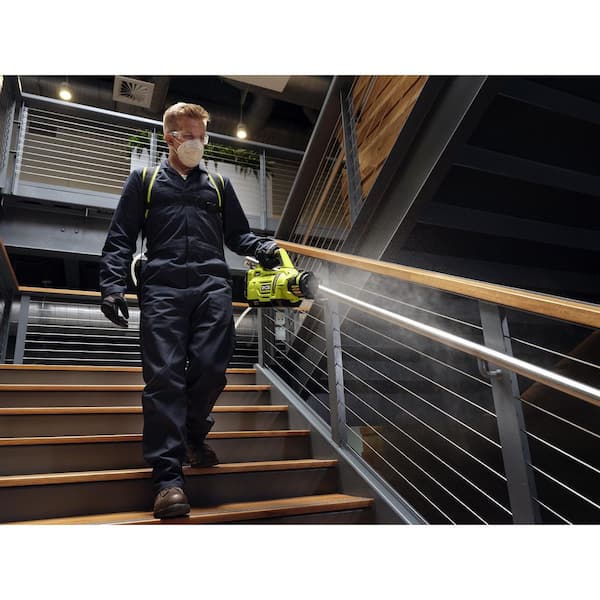 RYOBI - ONE+ 18V Cordless Electrostatic 1 Gal. Sprayer Kit with (2) 2.0 Ah Batteries and (1) Charger