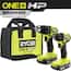 ONE+ HP 18V Brushless Cordless Compact 1/2 in. Drill and Impact Driver Kit with (2) 1.5 Ah Batteries, Charger and Bag