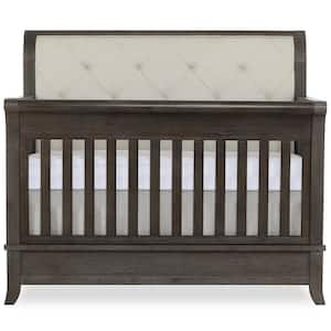 Amsterdam 5-IN-1 Smokey Brushed Grey Convertible Crib