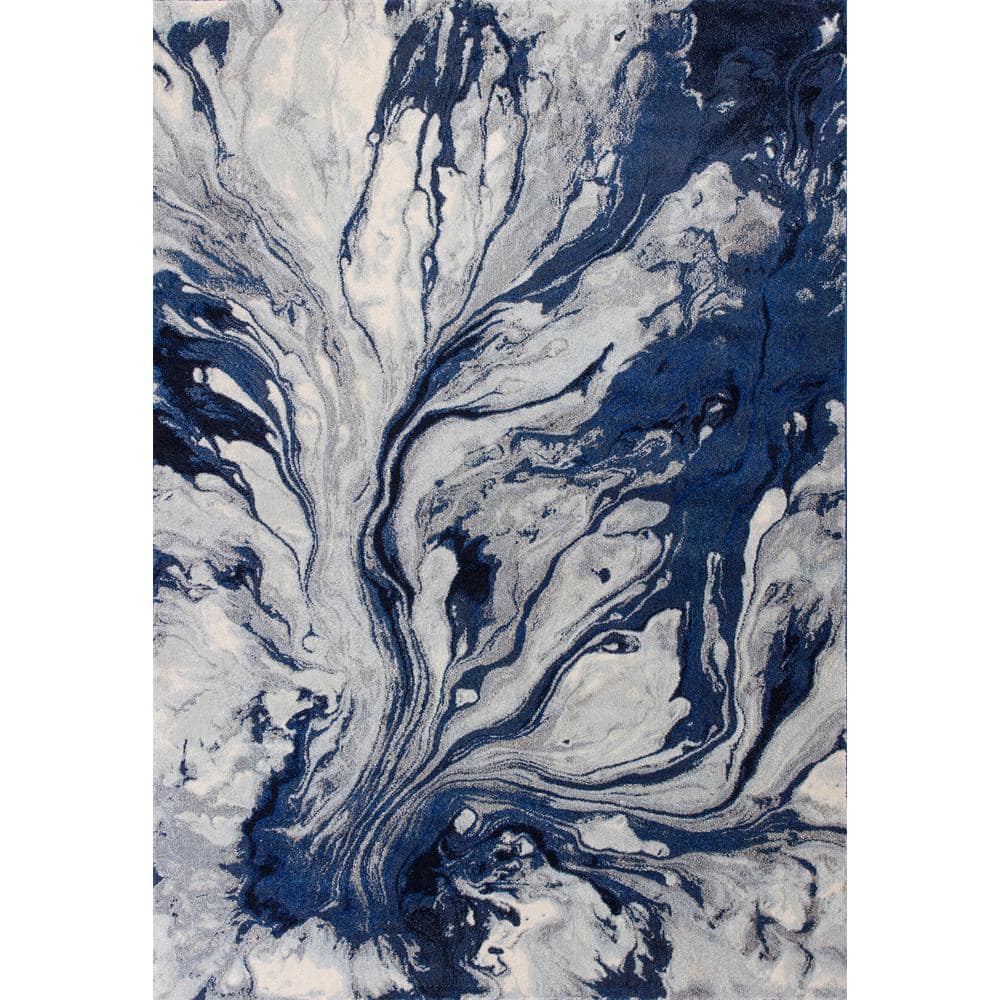 Lola Blue 7 ft. x 10 ft. Area Rug price history on PriceWatchPro