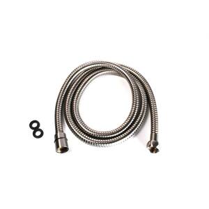 Shower Hose Extension, 60-82 inches, Satin Nickel