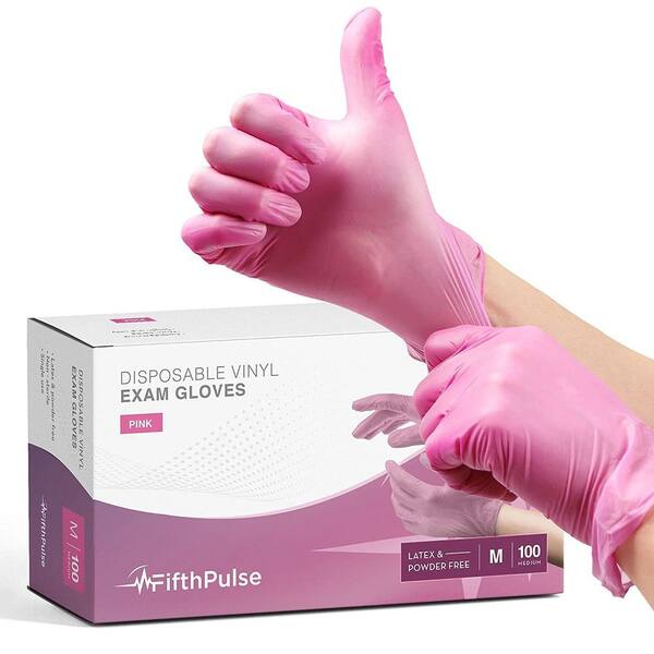 Powder free vinyl exam gloves good