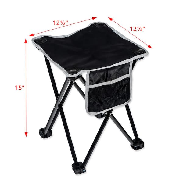 Outdoor Camping Hiking Fishing Hunting Folding Stool (Pack of 2)