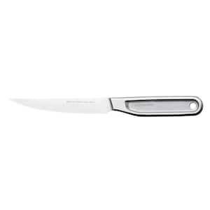 All Steel 4.72 in. High-Carbon Steel Partial Tang Tomato Knife with Stainless Steel Handle Single