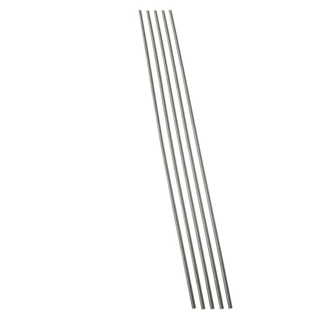 PALISADE Smoky Sky 94 in. Vinyl Backsplash Accessory J Trim(5Pack