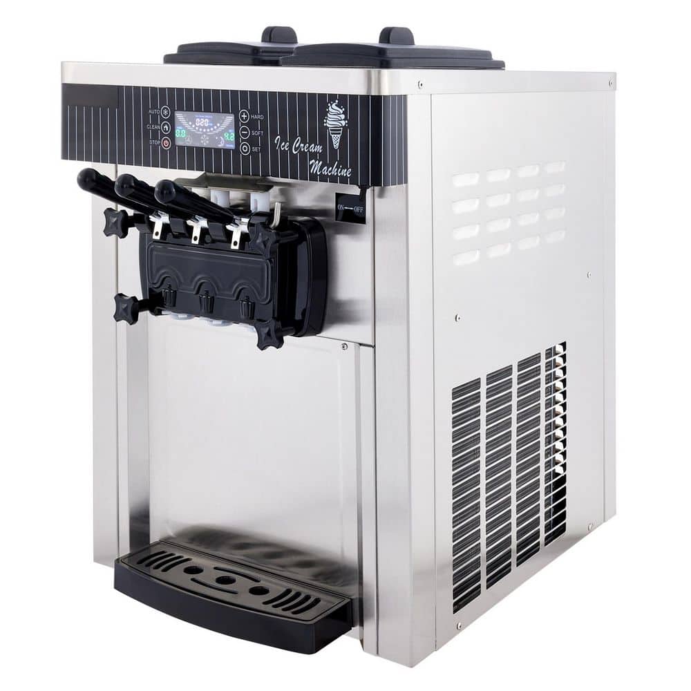 2200W Soft Serve Machine 5.3-7.4 gal. /Hr 12.8 qt. Stainless Steel Light Ice Cream Maker with LED Display 2025 Upgrade price history on PriceWatchPro