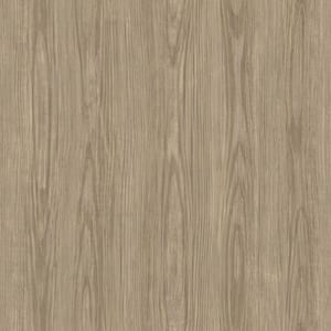 Chase Light Brown Faux Wood Texture Light Brown Wallpaper Sample