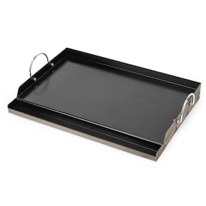 Universal Griddle 23 in. x 16 in. with Handles, Ceramic Coated Non-Stick Flat Top Plate for Outdoor Cooking