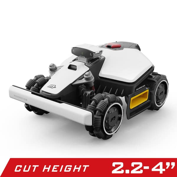 Luba mini AWD 7.9 in. RTK Robot Lawn Mower (1/3 Acre) Adjustable Cutting Height (2.2 in. - 4 in.) All Terrain, AI Vision