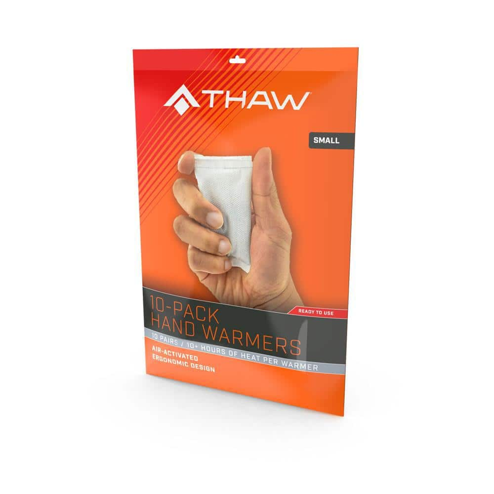 THAW Disposable Hand Warmers (Pack of 10)