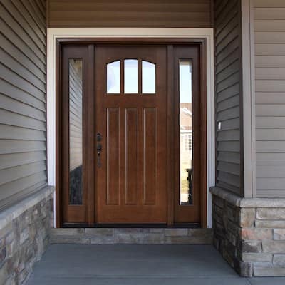 Stained - Wood Doors - Front Doors - The Home Depot