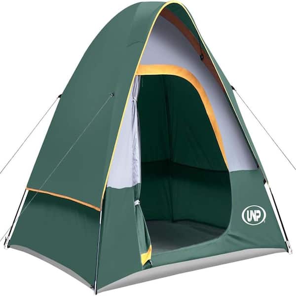 spruce falls 4 blackout tent Family Coleman Farbe:Bluebird (Hellblau) each equipped with patented HRX Reisemobile — Home. Luftaufnahme